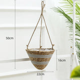 Maxbell Maxbell Hanging Planter Basket Multifunctional Plant Holder for Patio Balcony Indoor Gray