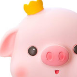 Maxbell Maxbell Pig Piggy Bank Decorative Money Jar Desktop Ornament for Bedroom Office Kids Large Open Eyes Pig