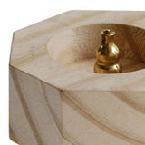 Maxbell Maxbell Incense Holder Unique Incense Stick Holder for Sticks Incense Insert Bedroom Wood Color