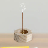 Maxbell Maxbell Incense Holder Unique Incense Stick Holder for Sticks Incense Insert Bedroom Wood Color