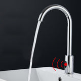 Maxbell Touchless Bathroom Sink Faucet Brass Washbasin Tap for Restaurant Home Malls