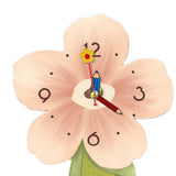 Maxbell Maxbell Desktop Clock Ornament Modern Tabletop Clock for Living Room Desktop Bedroom Pink 20cmx25cm