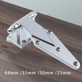 Maxbell Fridge Freezer Door Hinge for Roaster Freezer Commercial Industrial Box Oven For Thickness 4.4cm