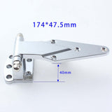 Maxbell Fridge Freezer Door Hinge for Roaster Freezer Commercial Industrial Box Oven For Thickness 4.4cm