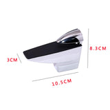 Maxbell Glass Clamp Replacement Gifts Glass Holder for Outdoor Fence Glass Bookshelf L