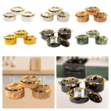 Maxbell Maxbell 3x Insulated Food Container 1.5L 2L 2.5L Lunch Snack Box Travel Kitchen Work White