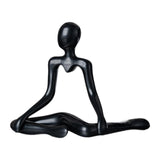 Maxbell Maxbell Thinker Statue Novelty Tabletop Ornament for Bookshelf Entrance Dining Table Black