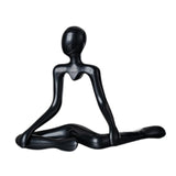 Maxbell Maxbell Thinker Statue Novelty Tabletop Ornament for Bookshelf Entrance Dining Table Black