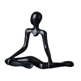 Maxbell Maxbell Thinker Statue Novelty Tabletop Ornament for Bookshelf Entrance Dining Table Black