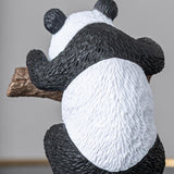 Maxbell Maxbell Panda Statue Cute Cartoon Desktop Creative Decor for Study Office Desk Table Without Base
