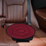 Maxbell Maxbell 360 Degree Rotating Seat Cushion Portable Chair Cushion for Elderly Home Car Red