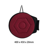 Maxbell Maxbell 360 Degree Rotating Seat Cushion Portable Chair Cushion for Elderly Home Car Red