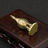 Maxbell Maxbell Brass Peacock Ornament Animal Collection Figurine for Office Bookshelf Decor