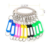 Maxbell Key Organizer Can Mark Portable Key Chain for Hotel Dormitory Classification 11 Bit