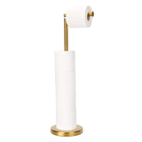 Maxbell Maxbell Toilet Paper Holder Stand Tissue Roll Holder for Washroom Bathroom Farmhouse Single pole