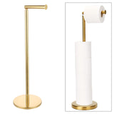 Maxbell Maxbell Toilet Paper Holder Stand Tissue Roll Holder for Washroom Bathroom Farmhouse Single pole