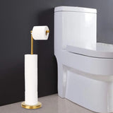 Maxbell Maxbell Toilet Paper Holder Stand Tissue Roll Holder for Washroom Bathroom Farmhouse Single pole