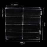 Maxbell 2x1/64 Diecast Car Display Case Protective for Collectors Alloy Car Sports Car
