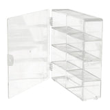 Maxbell 2x1/64 Diecast Car Display Case Protective for Collectors Alloy Car Sports Car