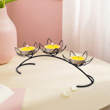 Maxbell Maxbell Metal Candlestick Gifts Decorative Candle Holder for Dinner Home Anniversary