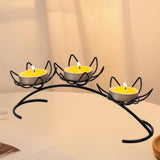 Maxbell Maxbell Metal Candlestick Gifts Decorative Candle Holder for Dinner Home Anniversary