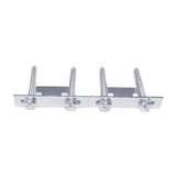 Maxbell Maxbell Curtain Rod Holders Metal Curtain Rod Hooks for Kitchen Supplies Home Office 10 pieces