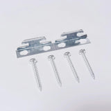 Maxbell Maxbell Curtain Rod Holders Metal Curtain Rod Hooks for Kitchen Supplies Home Office 10 pieces