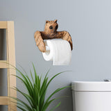 Maxbell Maxbell Creative Owl Toilet Paper Holder Cute Towel Holder for Kitchen Washroom Home