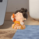 Maxbell Maxbell Cartoon Girl Figurine Collection Desktop Decor for Car Tabletop Housewarming Take photo
