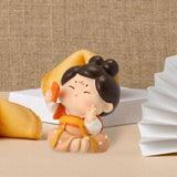 Maxbell Maxbell Cartoon Girl Figurine Collection Desktop Decor for Car Tabletop Housewarming Take photo