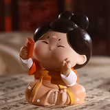 Maxbell Maxbell Cartoon Girl Figurine Collection Desktop Decor for Car Tabletop Housewarming Take photo