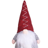 Maxbell Maxbell Christmas Glowing Doll Art for Themed Party Table Centerpiece Christmas Gift Red