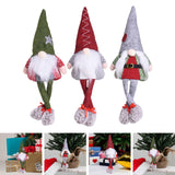 Maxbell Maxbell Christmas Glowing Doll Art for Themed Party Table Centerpiece Christmas Gift Red