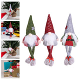 Maxbell Maxbell Christmas Glowing Doll Art for Themed Party Table Centerpiece Christmas Gift Red