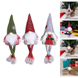 Maxbell Maxbell Christmas Glowing Doll Art for Themed Party Table Centerpiece Christmas Gift Red