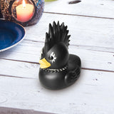 Gothic Duck Figurine Ornament Unique Crafts Novelty for Bedroom Desktop Bars Style A