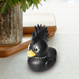 Gothic Duck Figurine Ornament Unique Crafts Novelty for Bedroom Desktop Bars Style A