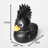 Gothic Duck Figurine Ornament Unique Crafts Novelty for Bedroom Desktop Bars Style A