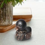 Gothic Duck Figurine Ornament Unique Crafts Novelty for Bedroom Desktop Bars Style B
