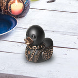 Gothic Duck Figurine Ornament Unique Crafts Novelty for Bedroom Desktop Bars Style B