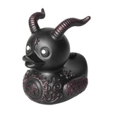 Gothic Duck Figurine Ornament Unique Crafts Novelty for Bedroom Desktop Bars Style C