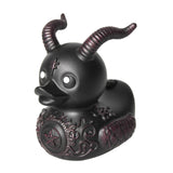 Gothic Duck Figurine Ornament Unique Crafts Novelty for Bedroom Desktop Bars Style C