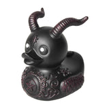 Gothic Duck Figurine Ornament Unique Crafts Novelty for Bedroom Desktop Bars Style C