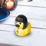 Gothic Duck Figurine Ornament Unique Crafts Novelty for Bedroom Desktop Bars Style E