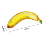 Maxbell Maxbell Fruit Figurine Cute Yellow Tabletop Decoration for Bookshelf Desk Home Decor 90x18.3mm a banana