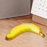 Maxbell Maxbell Fruit Figurine Cute Yellow Tabletop Decoration for Bookshelf Desk Home Decor 90x18.3mm a banana