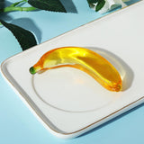 Maxbell Maxbell Fruit Figurine Cute Yellow Tabletop Decoration for Bookshelf Desk Home Decor 90x18.3mm a banana