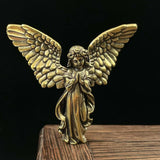 Maxbell Maxbell Angel Statue Figurine Desktop Party Favor Collectible Little Angel Sculpture