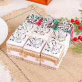 3 Pieces Christmas Tree Hanging Ornaments for Wedding Birthday Window Scenes Linen