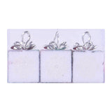 3 Pieces Christmas Tree Hanging Ornaments for Wedding Birthday Window Scenes Linen
